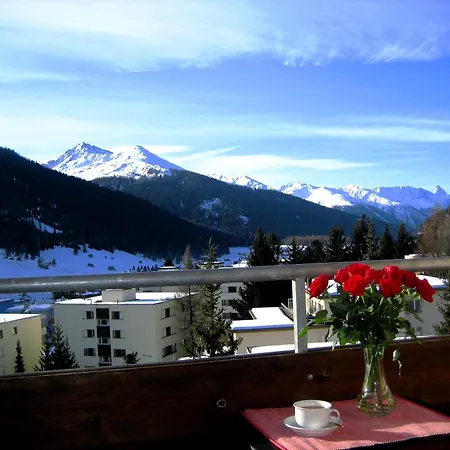 Parkareal - Freier Blick Auf Berge, Ruhig, Sonnig, Sw-balkon, Parkplatz Davos